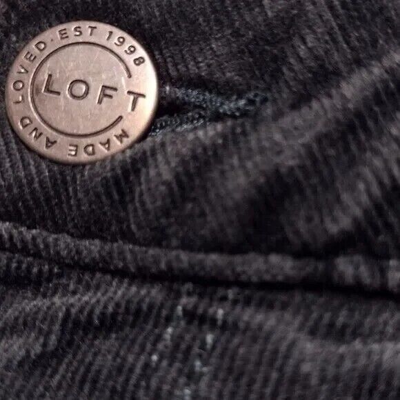 Ann Taylor LOFT Womens Size 26/2 Modern Curvy/Skinny Corduroy Pants Inseam 26! - Picture 10 of 16